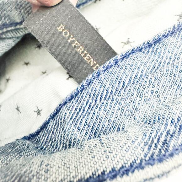 Scotch & Soda L'Adorable Boyfriend Embroidered Patches Denim Jeans Size 26 / 32 - Picture 8 of 9